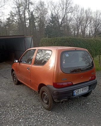 Fiat Seicento cena 3600 przebieg: 61000, rok produkcji 2001 z Biała małe 37